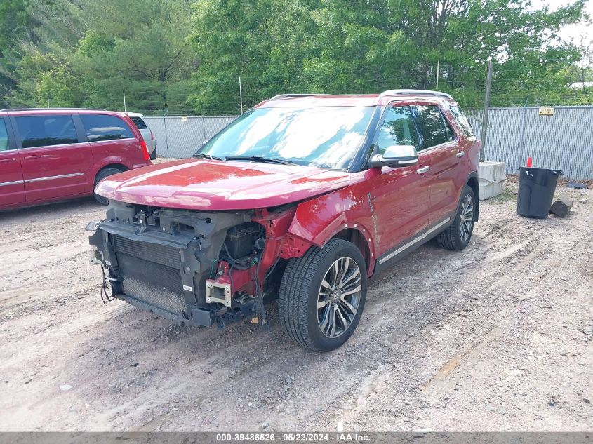 2016 FORD EXPLORER PLATINUM - 1FM5K8HTXGGC34138