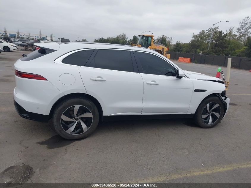 2021 Jaguar F-Pace S P250 Awd Automatic VIN: SADCJ2EX8MA683890 Lot: 39486528