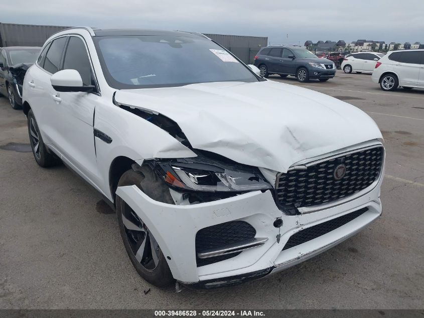 2021 Jaguar F-Pace S P250 Awd Automatic VIN: SADCJ2EX8MA683890 Lot: 39486528