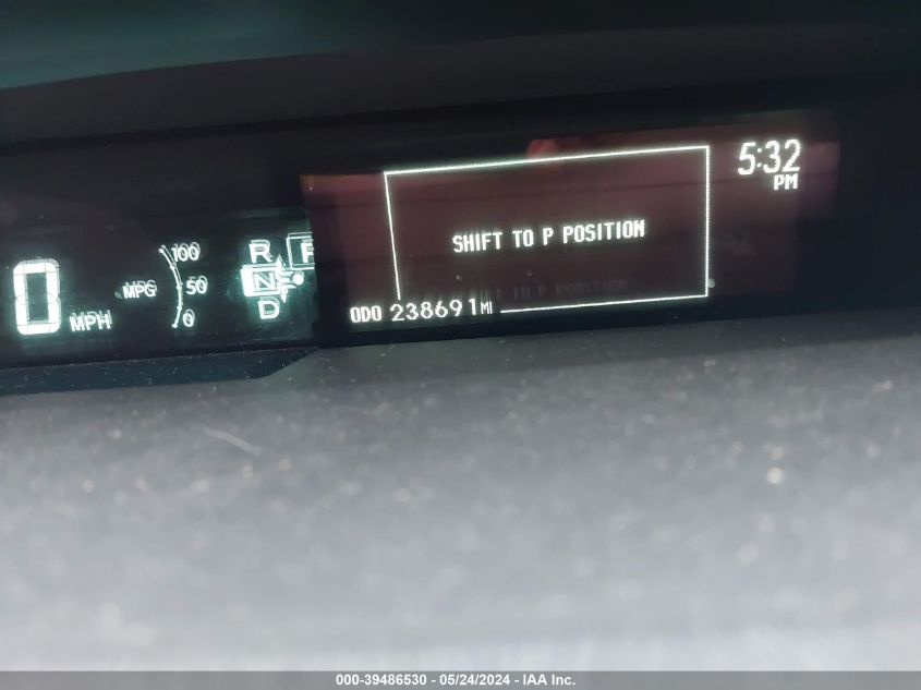 2012 Toyota Prius Three VIN: JTDKN3DU9C5401966 Lot: 39486530