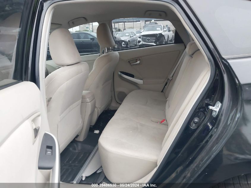 2012 Toyota Prius Three VIN: JTDKN3DU9C5401966 Lot: 39486530