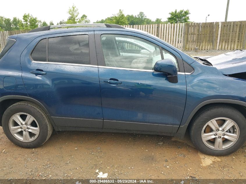 2020 Chevrolet Trax Fwd Lt VIN: KL7CJLSB9LB336259 Lot: 39486533