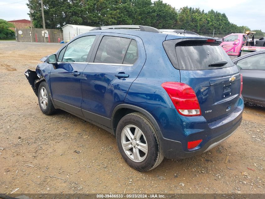 2020 Chevrolet Trax Fwd Lt VIN: KL7CJLSB9LB336259 Lot: 39486533