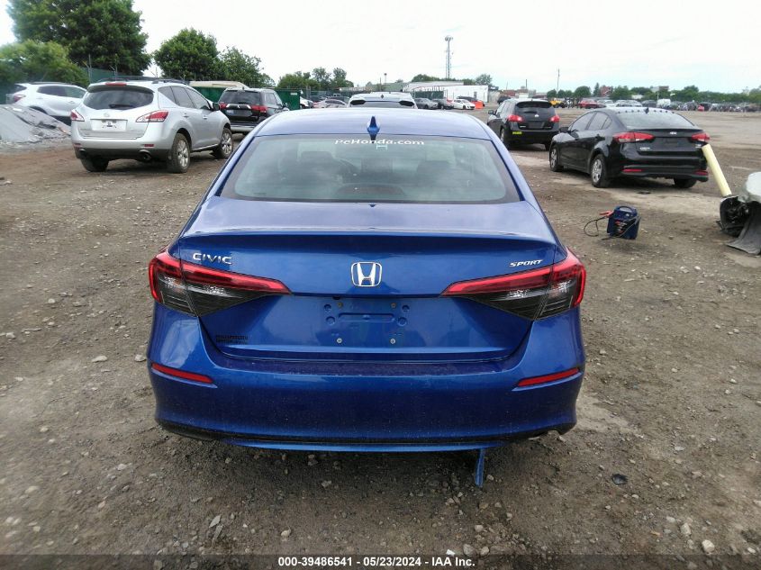 2023 Honda Civic Sport VIN: 2HGFE2F54PH531896 Lot: 39486541