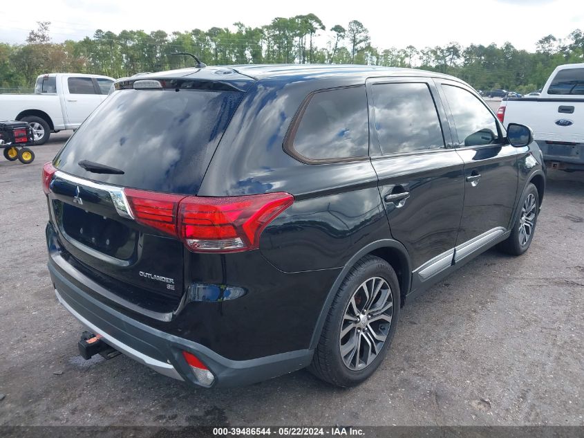 2016 Mitsubishi Outlander Se/Sel VIN: JA4AD3A36GZ010728 Lot: 39486544