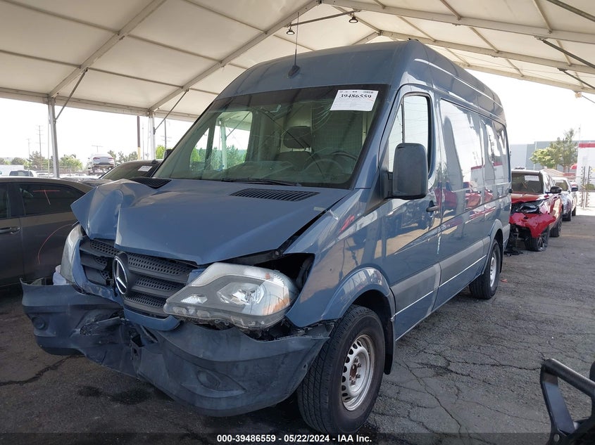 2018 Mercedes-Benz Sprinter 2500 Standard Roof V6 VIN: WD3PE7CD8JP622579 Lot: 39486559