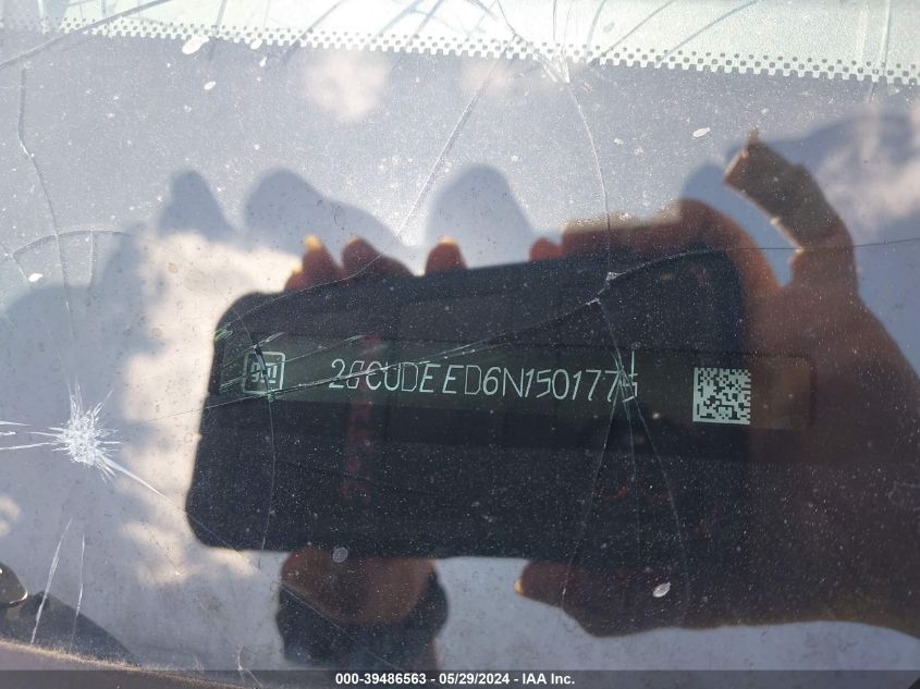 2022 Chevrolet Silverado 1500 4Wd Short Bed Rst VIN: 2GCUDEED6N1501775 Lot: 39486563