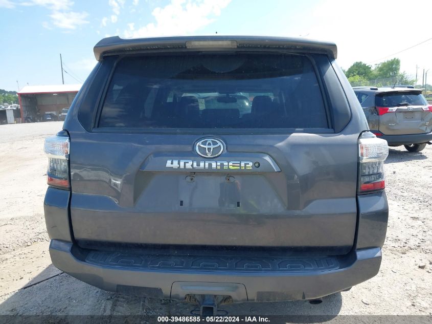 2016 Toyota 4Runner Sr5 Premium VIN: JTEBU5JR2G5383956 Lot: 39486585