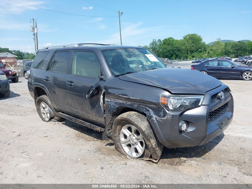 2016 Toyota 4Runner Sr5 Premium VIN: JTEBU5JR2G5383956 Lot: 39486585