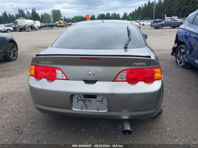 2002 Acura Rsx VIN: JH4DC54812C022790 Lot: 39486587