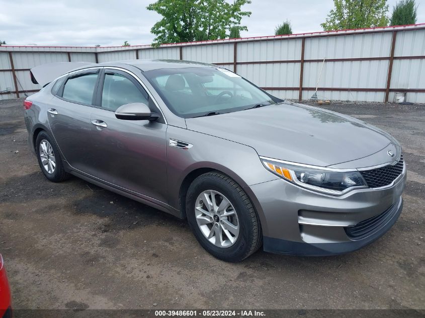 2016 Kia Optima Lx VIN: 5XXGT4L37GG029572 Lot: 39486601