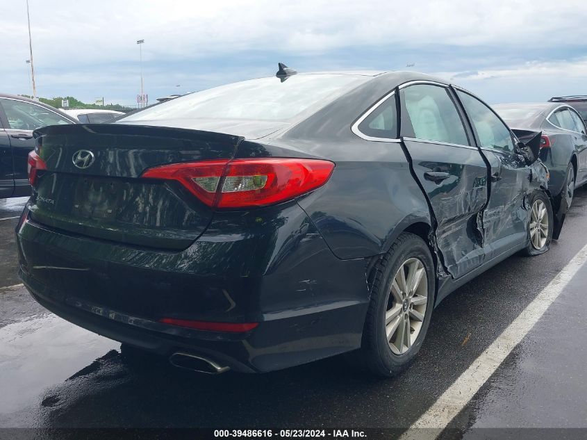 2015 Hyundai Sonata Se VIN: 5NPE24AF1FH005150 Lot: 39486616