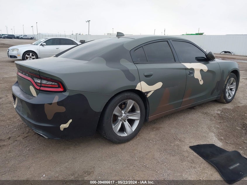 VIN 2C3CDXHG8HH562798 2017 DODGE CHARGER SXT RWD