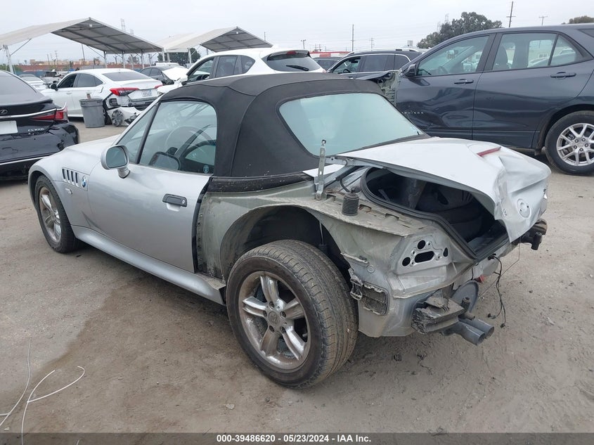 2000 BMW Z3 2.3 VIN: 4USCH9343YLG02181 Lot: 39486620