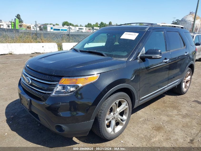 2013 Ford Explorer Limited VIN: 1FM5K8F89DGC02629 Lot: 39486625