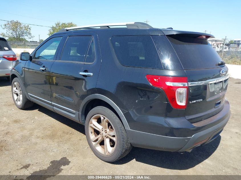 2013 Ford Explorer Limited VIN: 1FM5K8F89DGC02629 Lot: 39486625