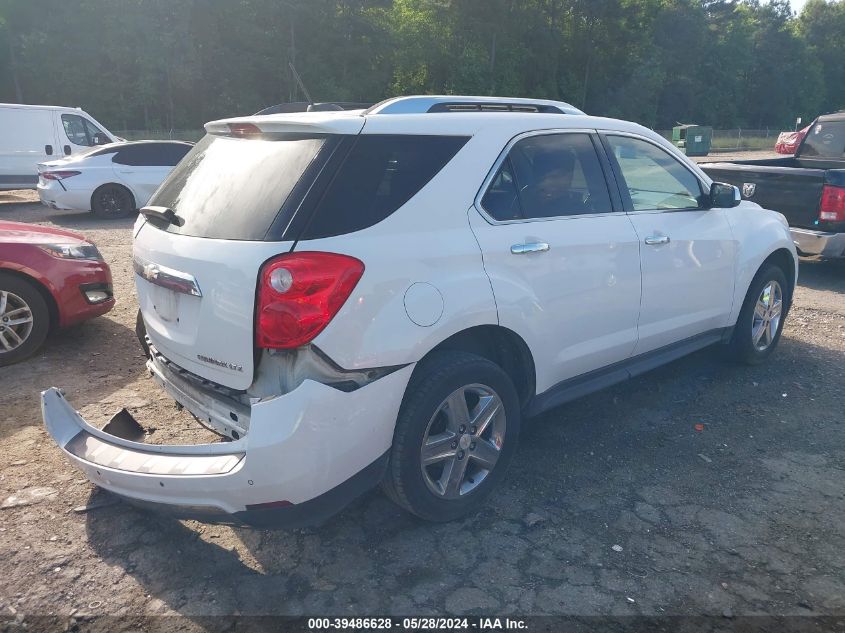 2015 Chevrolet Equinox Ltz VIN: 2GNALDEK5F6105329 Lot: 39486628