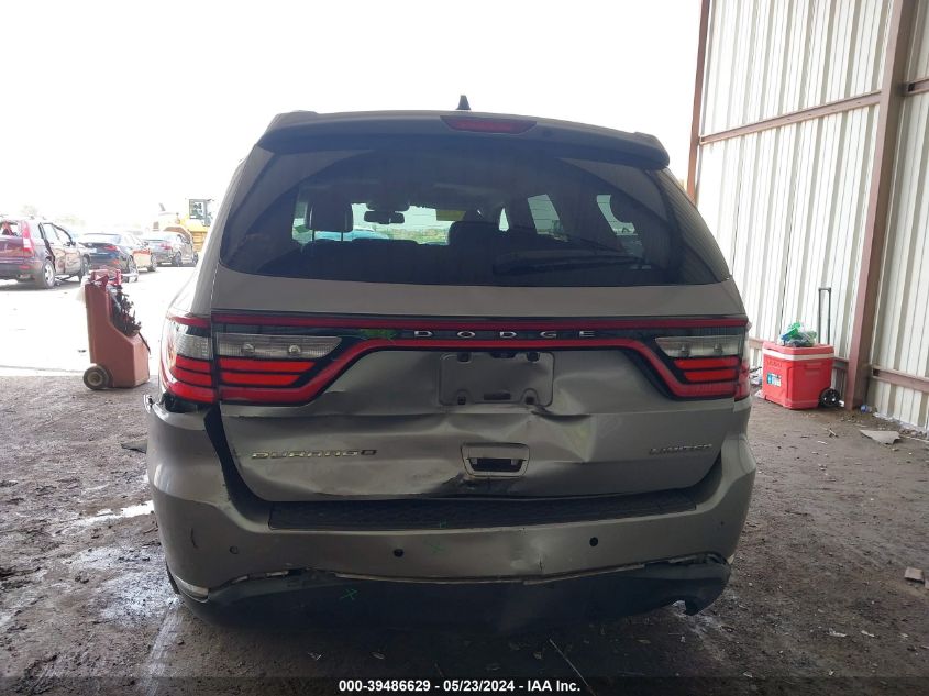 2015 Dodge Durango Limited VIN: 1C4RDHDG0FC239573 Lot: 39486629