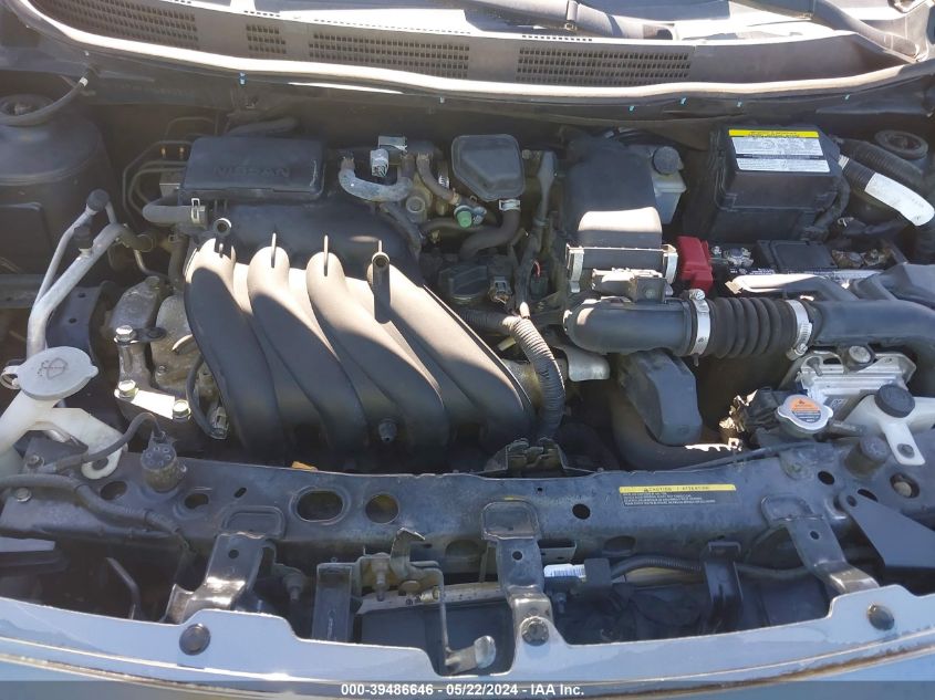 2017 Nissan Versa 1.6 S+ VIN: 3N1CN7AP4HL890913 Lot: 39486646