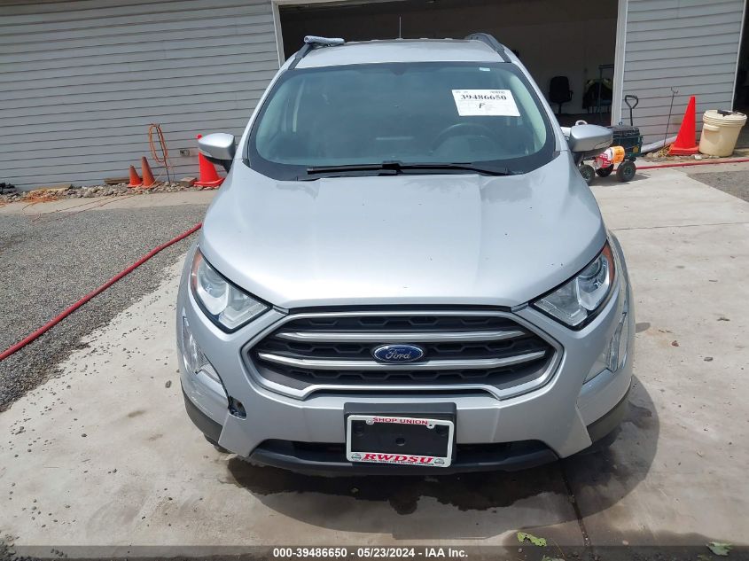 2018 Ford Ecosport Se VIN: MAJ6P1UL6JC189159 Lot: 39486650