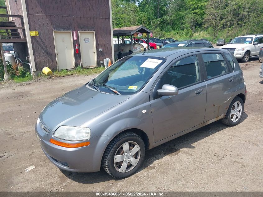 2006 Chevrolet Aveo Ls VIN: KL1TD66606B594738 Lot: 39486661