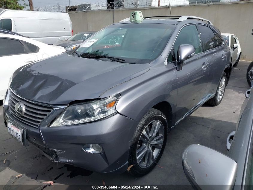 2015 Lexus Rx 350 VIN: 2T2ZK1BA1FC192357 Lot: 39486684