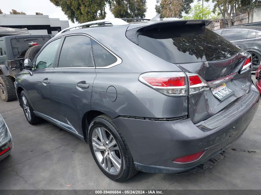 2015 Lexus Rx 350 VIN: 2T2ZK1BA1FC192357 Lot: 39486684