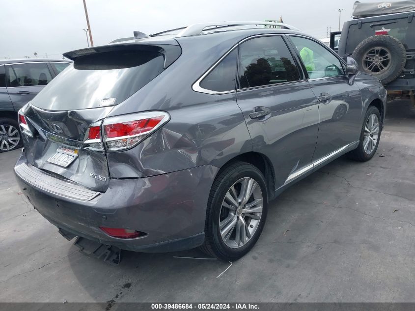 2015 Lexus Rx 350 VIN: 2T2ZK1BA1FC192357 Lot: 39486684