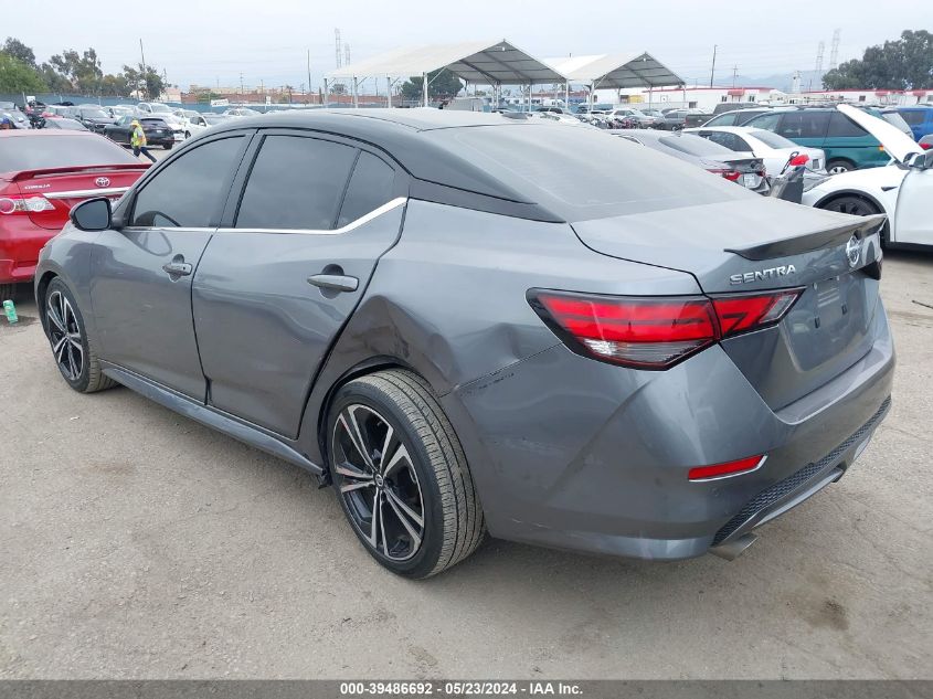 2021 Nissan Sentra Sr Xtronic Cvt VIN: 3N1AB8DV8MY244951 Lot: 39486692