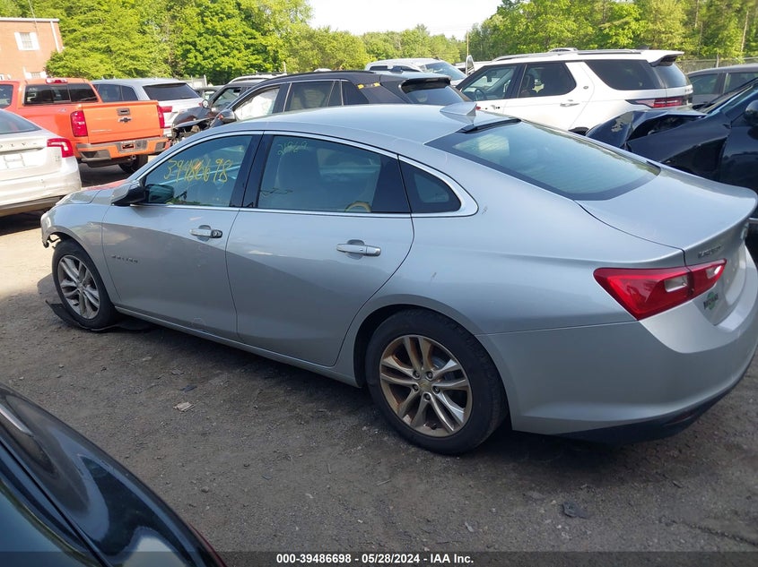 2018 Chevrolet Malibu Lt VIN: 1G1ZD5ST4JF213833 Lot: 39486698
