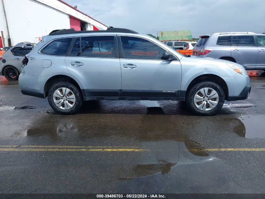 2014 Subaru Outback 2.5I VIN: 4S4BRCAC2E1263144 Lot: 39486703