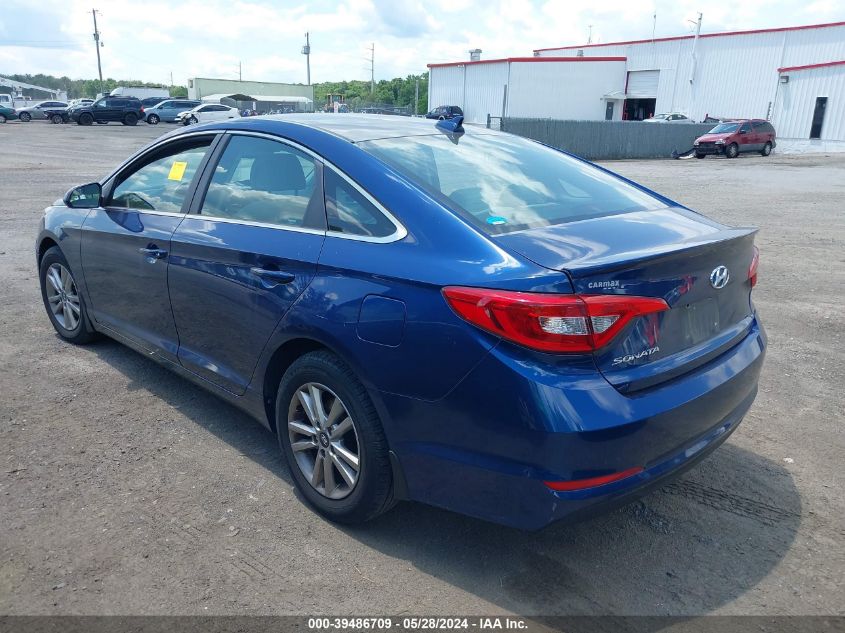 2015 Hyundai Sonata Se VIN: 5NPE24AF1FH236808 Lot: 39486709