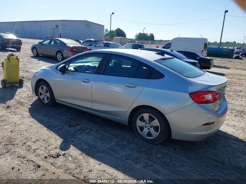 2017 Chevrolet Cruze Ls Auto VIN: 1G1BC5SM6H7203144 Lot: 39486712