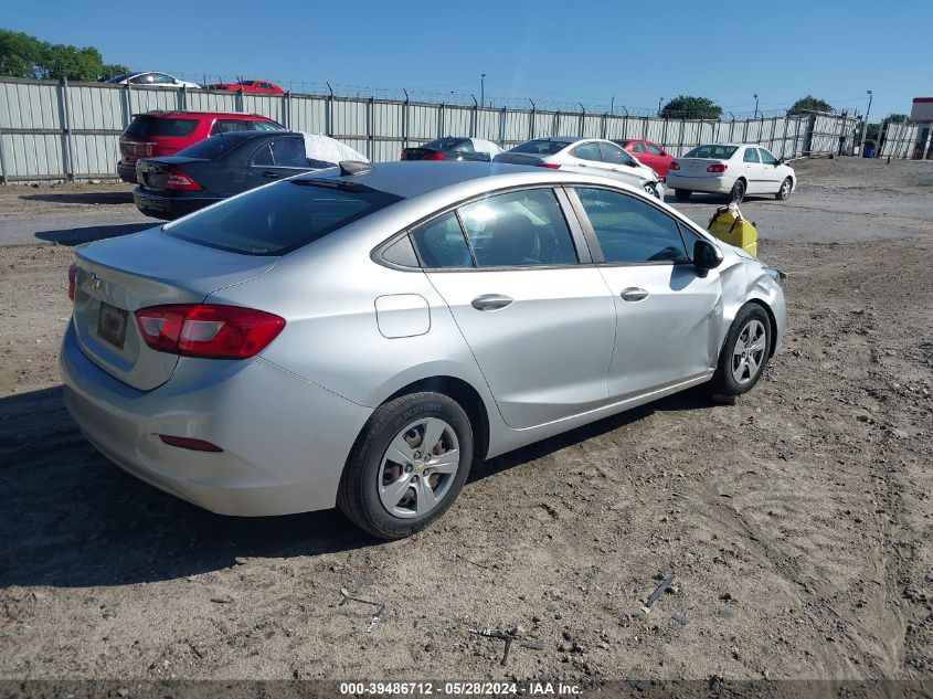 2017 Chevrolet Cruze Ls Auto VIN: 1G1BC5SM6H7203144 Lot: 39486712