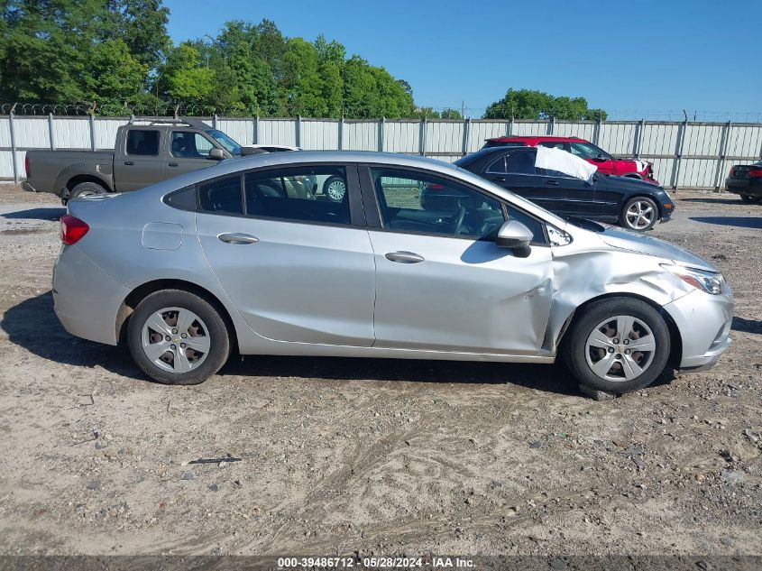 2017 Chevrolet Cruze Ls Auto VIN: 1G1BC5SM6H7203144 Lot: 39486712