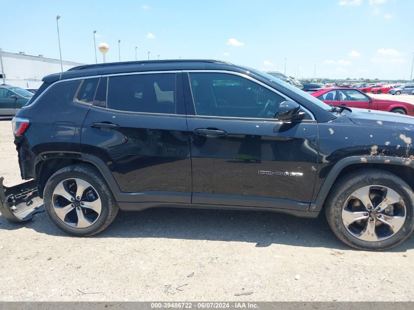 2018 Jeep Compass Latitude Fwd VIN: 3C4NJCBB9JT248304 Lot: 39486722