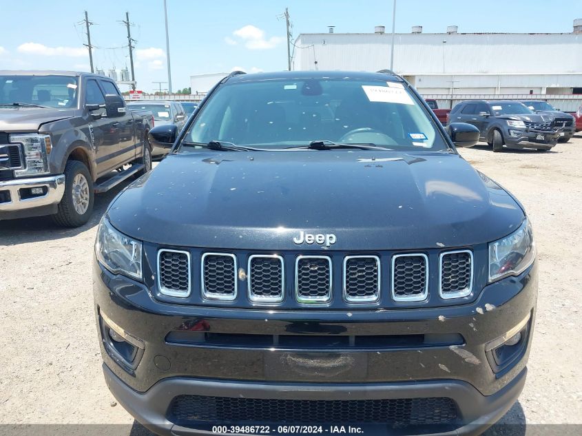 2018 Jeep Compass Latitude Fwd VIN: 3C4NJCBB9JT248304 Lot: 39486722