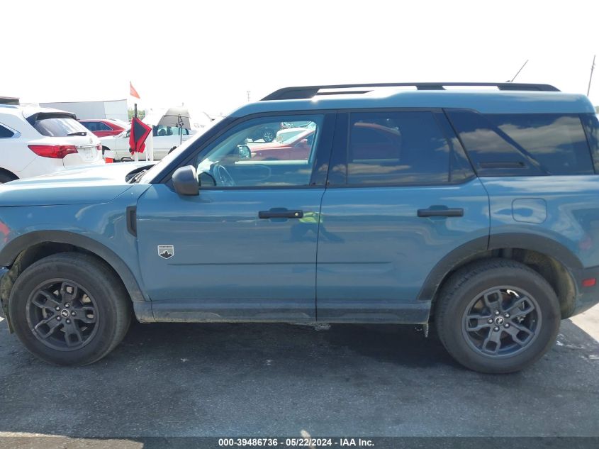2022 Ford Bronco Sport Big Bend VIN: 3FMCR9B63NRD04886 Lot: 39486736
