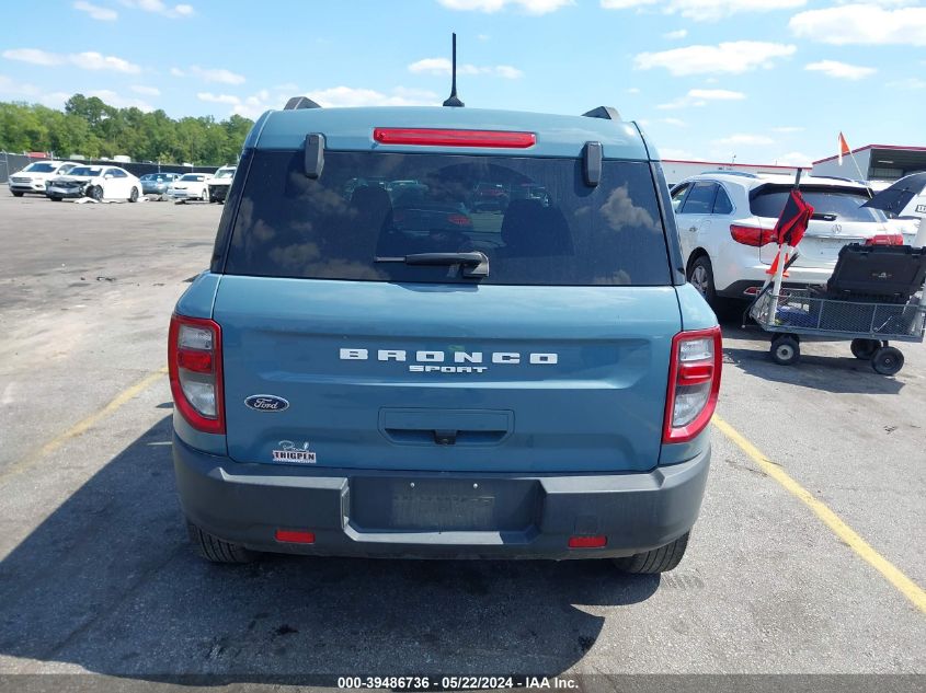 2022 Ford Bronco Sport Big Bend VIN: 3FMCR9B63NRD04886 Lot: 39486736