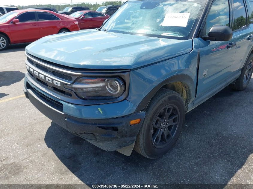 2022 Ford Bronco Sport Big Bend VIN: 3FMCR9B63NRD04886 Lot: 39486736