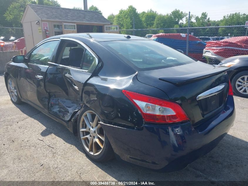 2011 Nissan Maxima 3.5 Sv VIN: 1N4AA5AP3BC867622 Lot: 39486738