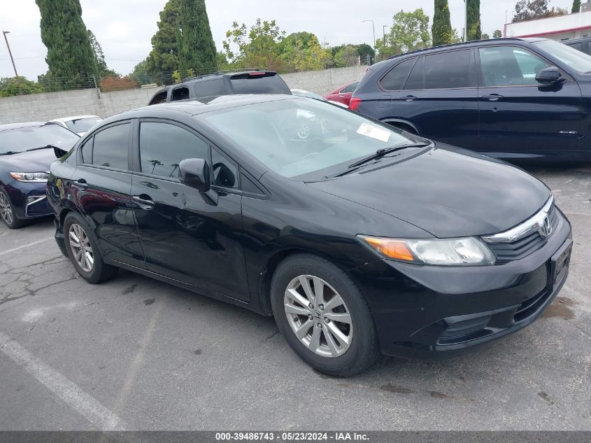 2012 Honda Civic Ex VIN: 19XFB2F83CE331177 Lot: 39486743