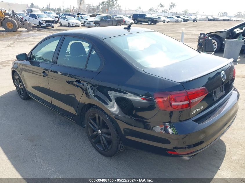 VIN 3VWD17AJ4JM213480 2018 VOLKSWAGEN JETTA 1.8T SE SPORT