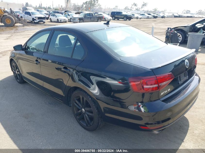 2018 Volkswagen Jetta 1.8T Se Sport VIN: 3VWD17AJ4JM213480 Lot: 39486755