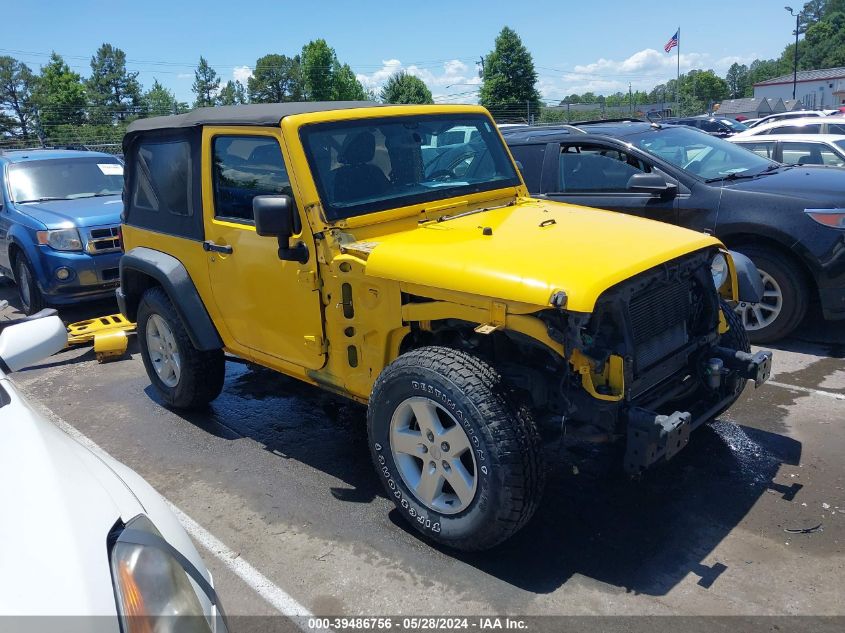 2015 Jeep Wrangler Sport VIN: 1C4AJWAG7FL660768 Lot: 39486756