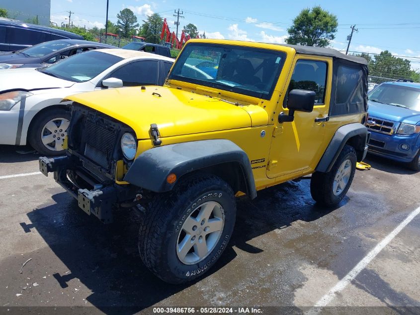 2015 Jeep Wrangler Sport VIN: 1C4AJWAG7FL660768 Lot: 39486756