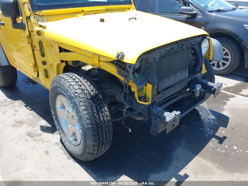 2015 Jeep Wrangler Sport VIN: 1C4AJWAG7FL660768 Lot: 39486756