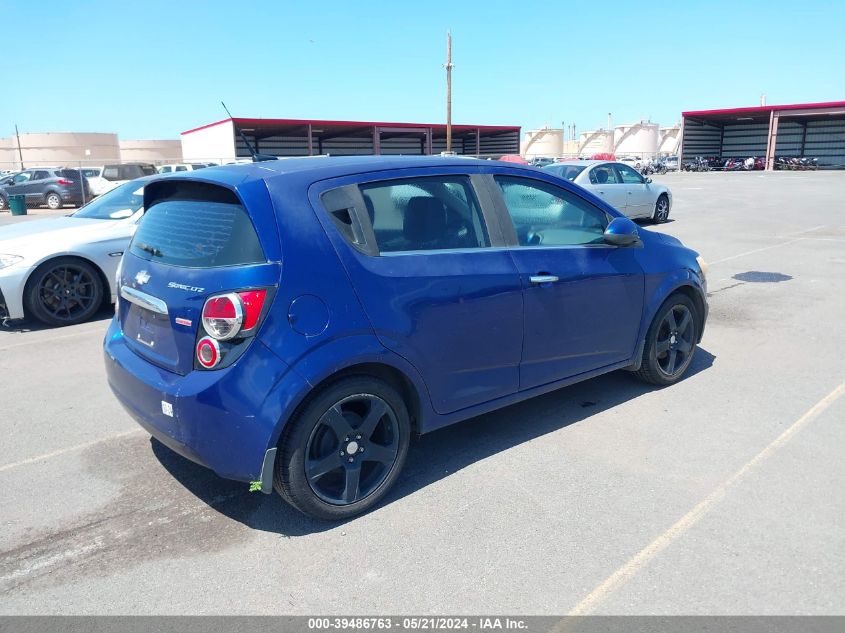 2013 Chevrolet Sonic Ltz Auto VIN: 1G1JE6SB8D4121969 Lot: 39486763