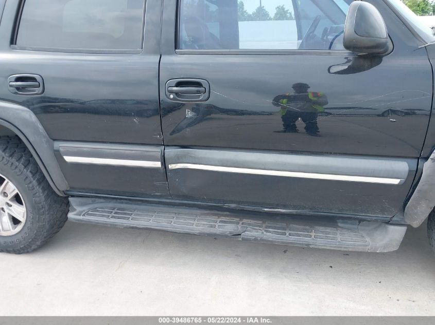 2005 Chevrolet Tahoe Lt VIN: 1GNEC13T35R263280 Lot: 39486765