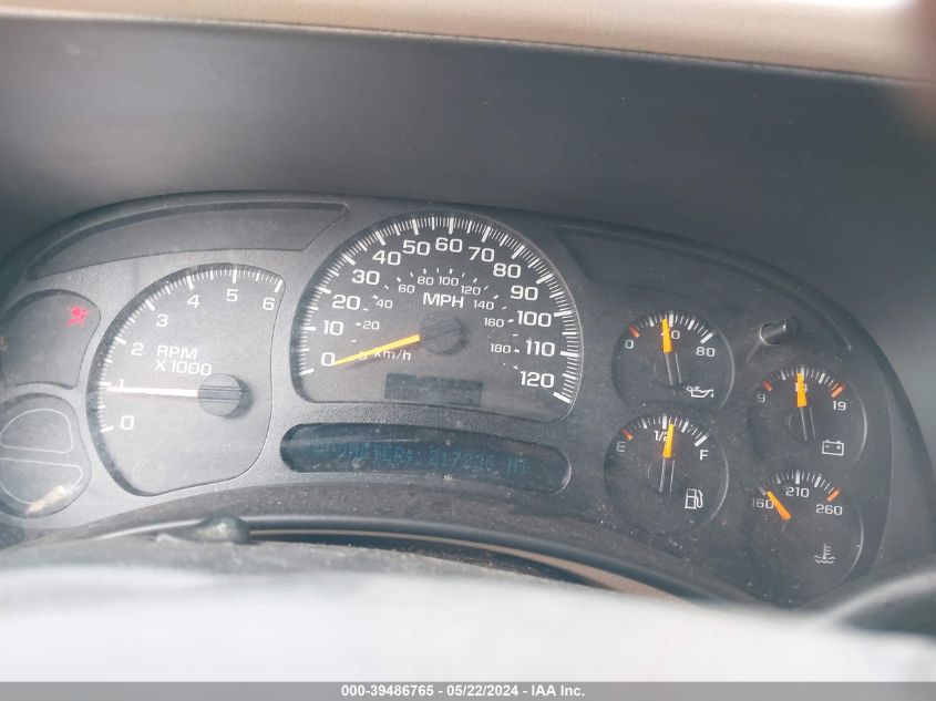 2005 Chevrolet Tahoe Lt VIN: 1GNEC13T35R263280 Lot: 39486765